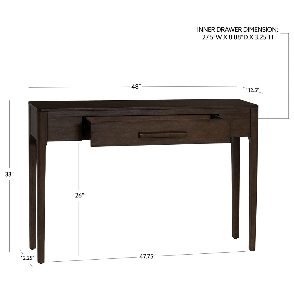 Linon Home Decor Wilcox Console Table in Espresso, , large