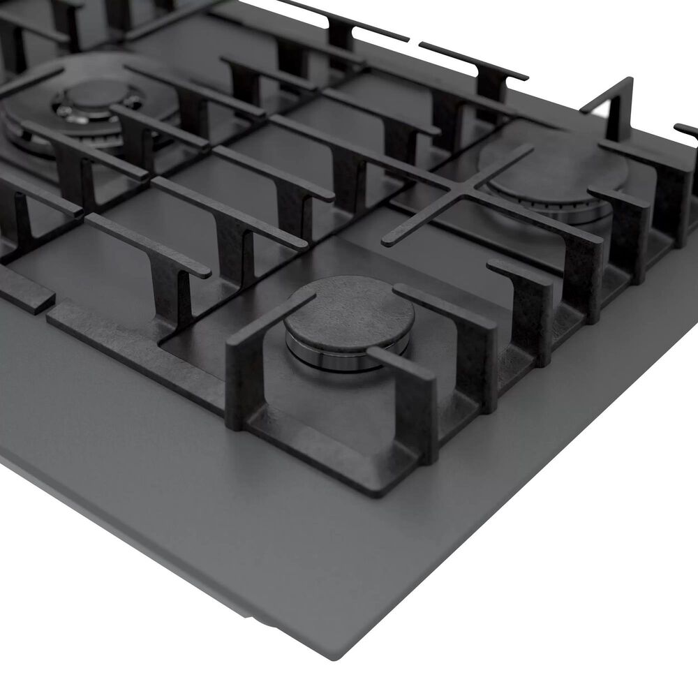 Bosch Benchmark 36" Tempered Glass Gas Cooktop in Dark Silver