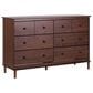 Walker Edison Spencer 6-Drawer Dresser in Walnut, , large