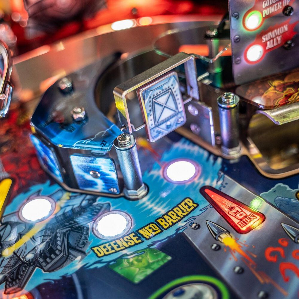 Stern Pinball Godzilla Pro Edition Pinball Machine in Multicolor, , large