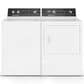 Speed Queen 3.2 Cu. Ft. Top Load Washer and 7.0 Cu. Ft. Front Load Gas Dryer Laundry Pair with 4-Preset Cycles in White, , large