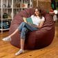 Jaxx Cocoon 6" Oversized Bean Bag Chair in Mauve, , large