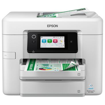 Epson WorkForce Pro WF-4930 Wireless All-in-One Inkjet Printer in White, , large