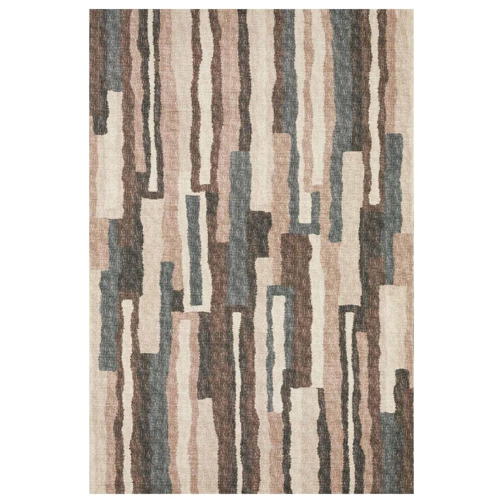 Dalyn Rug Company Brisbane Geometric 8" x 10" Sable Area Rug, , large