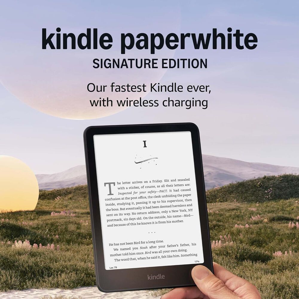 Amazon Kindle Paperwhite Signature Edition 32 GB &#40;2024&#41; in Metallic Black, , large