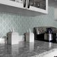 Shaw Geoscape Diamond Light Grey 12.4" x 10.43" Ceramic Mosaic Sheet, , large