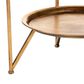 Baxton Studio Tamsin Accent Table in Antique Gold, , large