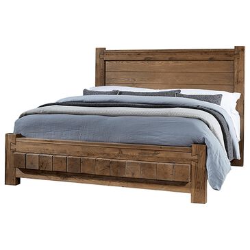 Viceray Collections Dovetail King Poster Bed in Natural, , large