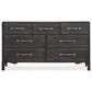 Hooker Furniture Americana 4-Piece King Bedroom Set in Black, , large
