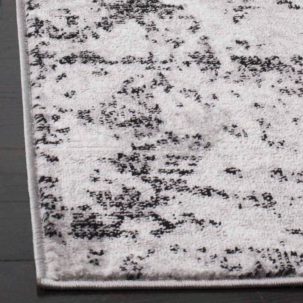 Safavieh Skyler SKY186L 6&#39;7&quot; Square Charcoal and Ivory Area Rug, , large