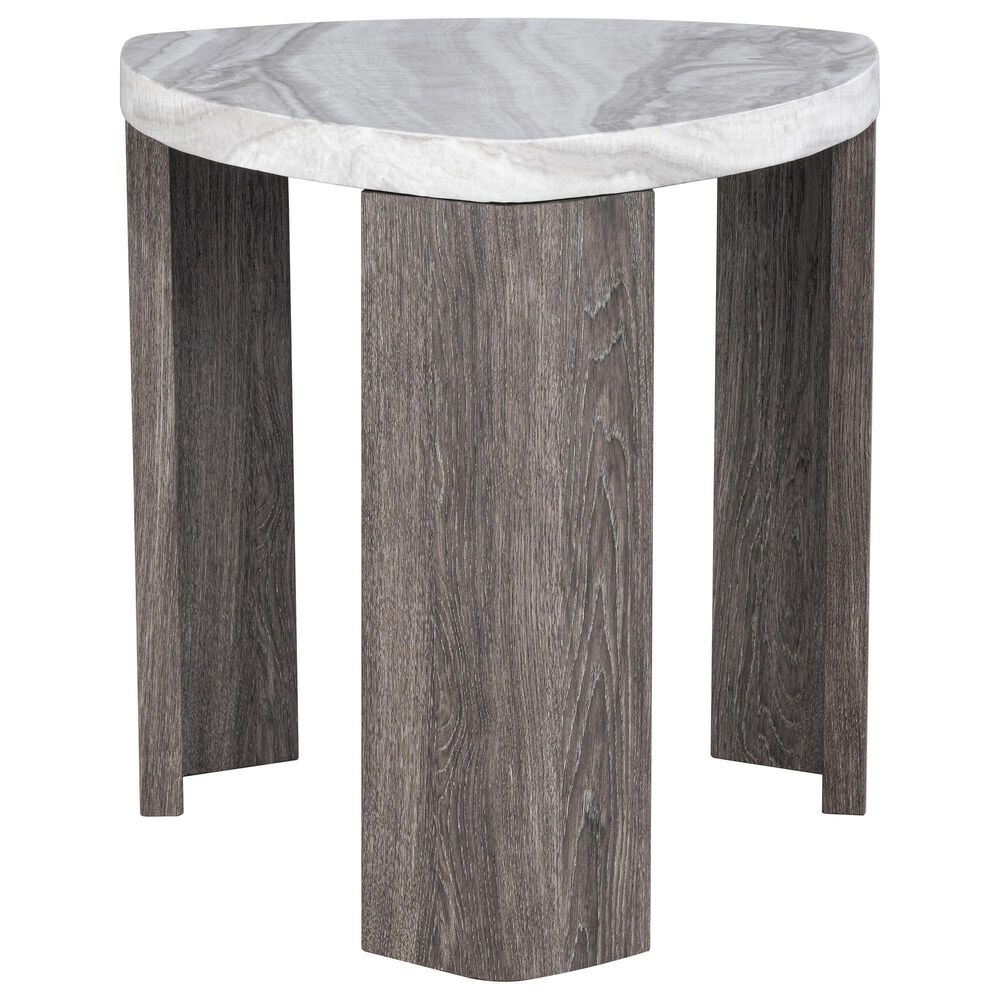 Furniture of America Elric End Table in Gray, , large