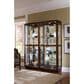 Chapel Hill 80" Curio Cabinet in Mahogany Brown, , large