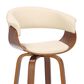 Blue River Julyssa 26" Swivel Counter Stool in Cream, , large