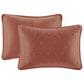 Hampton Park Quebec 3-Piece Full/Queen Quilt Set in Clay Red, , large