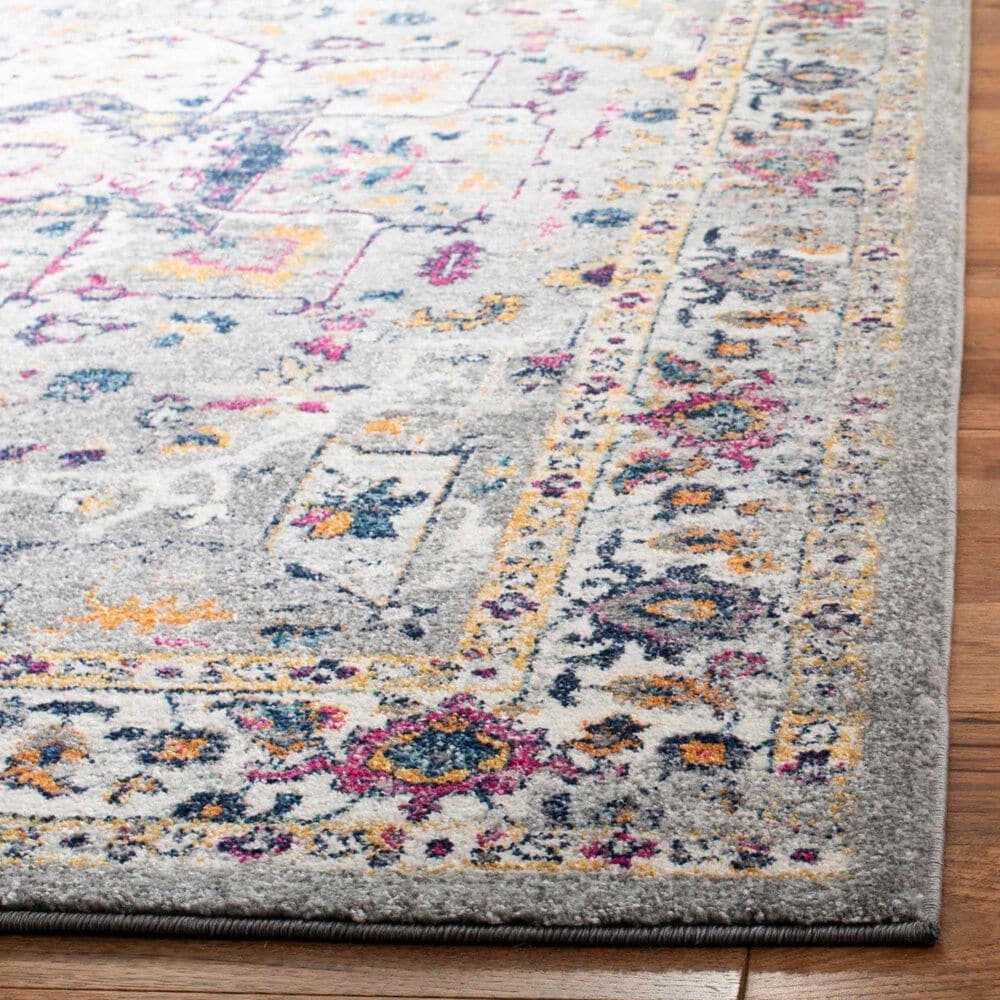 Safavieh Evoke EVK275H 5&#39;1&quot; x 7&#39;6&quot; Grey Area Rug, , large