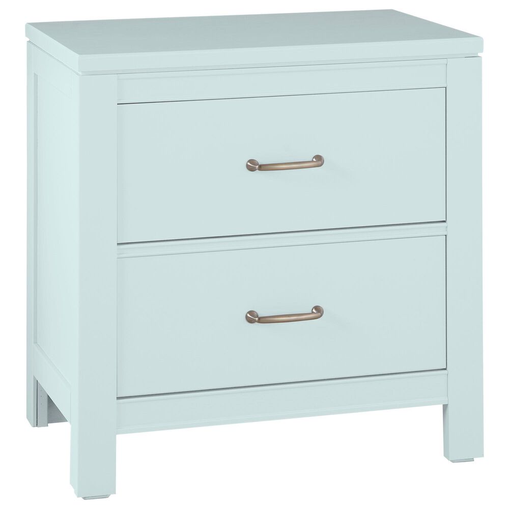 Viceray Collections Tide and Timber 2 Drawer Nightstand in Blue Maple, , large