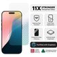Zagg Invisible Shield XTR4 Antimicrobial Glass Screen Protector for Apple iPhone 16 Pro in Clear, , large