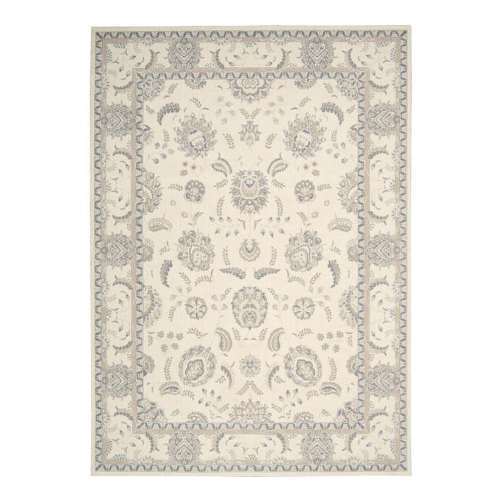Nourison Persian Empire PE22 7'9" x 10'10" Bone Area Rug, , large
