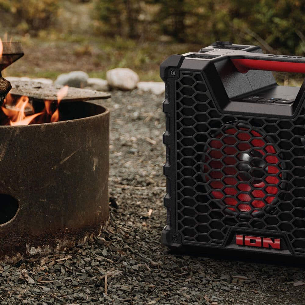 Ion Tailgater Tough Rugged Portable All-Weather Wireless Speaker in Black, , large