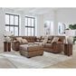 Ashley WillowBend 3-Piece Sectional with LAF Sofa in Caramel, , large