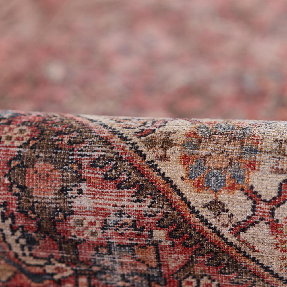 Momeni Afshar AFS-44 2&#39;3&quot; x 7&#39;6&quot; Red Runner, , large