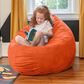 Jaxx 4" Cocoon Kids Bean Bag in Mandarin, , large