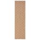 Nourison Twist Reversible 2" x 6" Natural Indoor/Outdoor Runner, , large