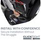 Britax Child Safety One4LIfe Convertible Car Seat in Onyx, , large