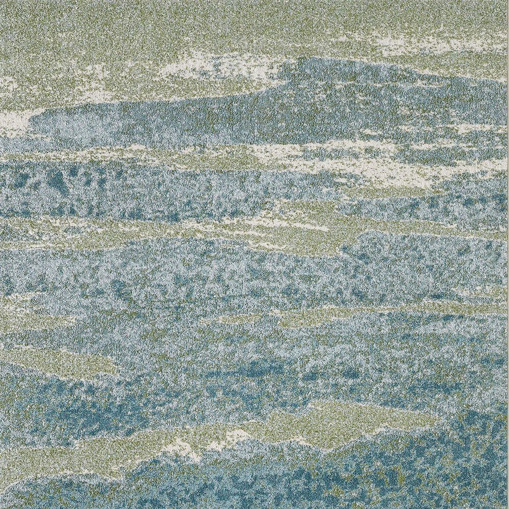 Kas Oriental Rugs Illusions Mist 3&#39;3&quot; x 4&#39;11&quot; Ocean Area Rug, , large