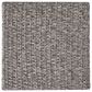 Hearth and Haven Puerta Outdoor Cube Wicker Side Table with Iron Frame in Black, , large