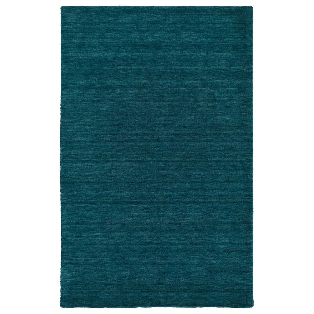 Feizy Luna 3"6" x 5"6" Teal Area Rug, , large