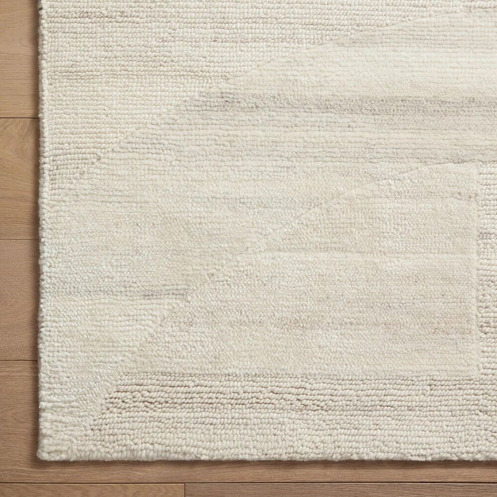 Loloi Elodie 5&#39;6&quot; x 8&#39;6&quot; Natural and Light Plum Area Rug, , large