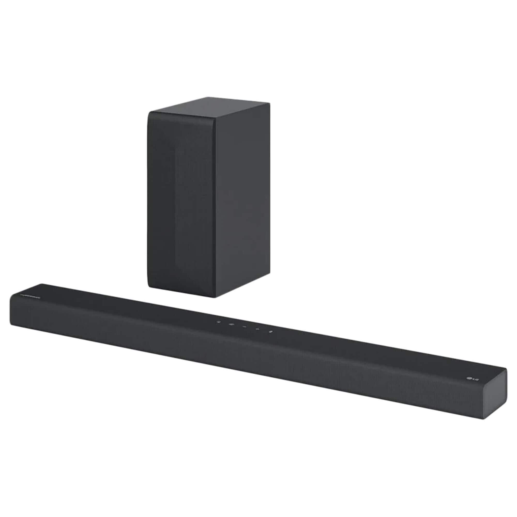 LG 3.1 Channel High Res Soundbar with DTS Virtual X in Black NFM