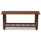 Baxton Studio Larissa Coffee Table in Cherry Brown, , large