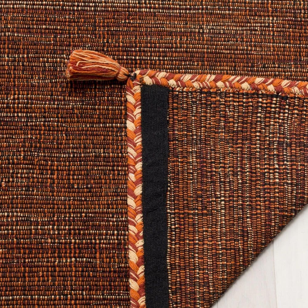 Safavieh Montauk 3&#39; x 5&#39; Orange and Black Area Rug, , large