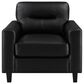 Coaster Scotland Accent Arm Chair in Black, , large