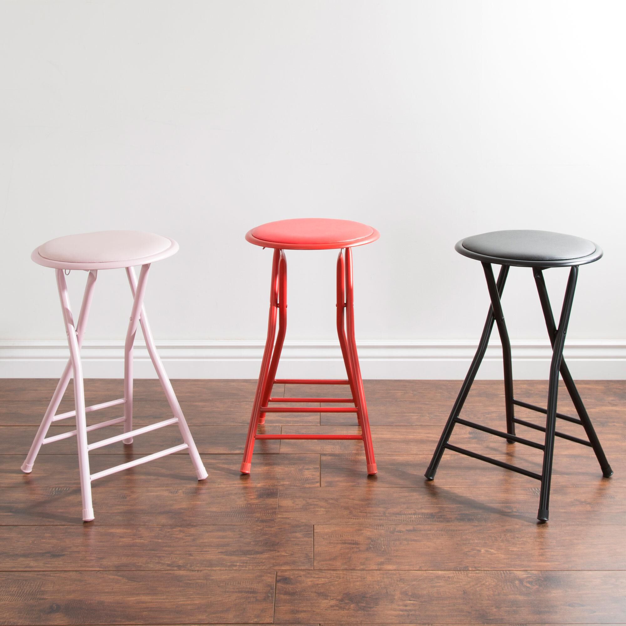 Cushioned deals folding stool