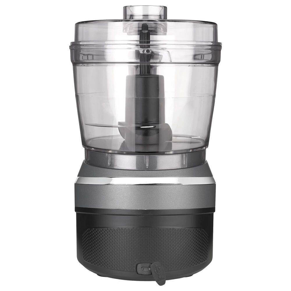 Cuisinart Evolution X Cordless Rechargeable Mini Chopper in Gray, , large