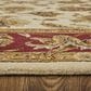 Feizy Rugs Wagner Ivory and Red 5" x 8" Area Rug, , large