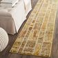 Safavieh Monaco MNC216K-28 2"2" x 8" Yellow/Multi Runner, , large