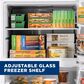 GE Appliances 21.9 Cu. Ft. Top-Freezer Refrigerator with High Gloss Handle in White, , large