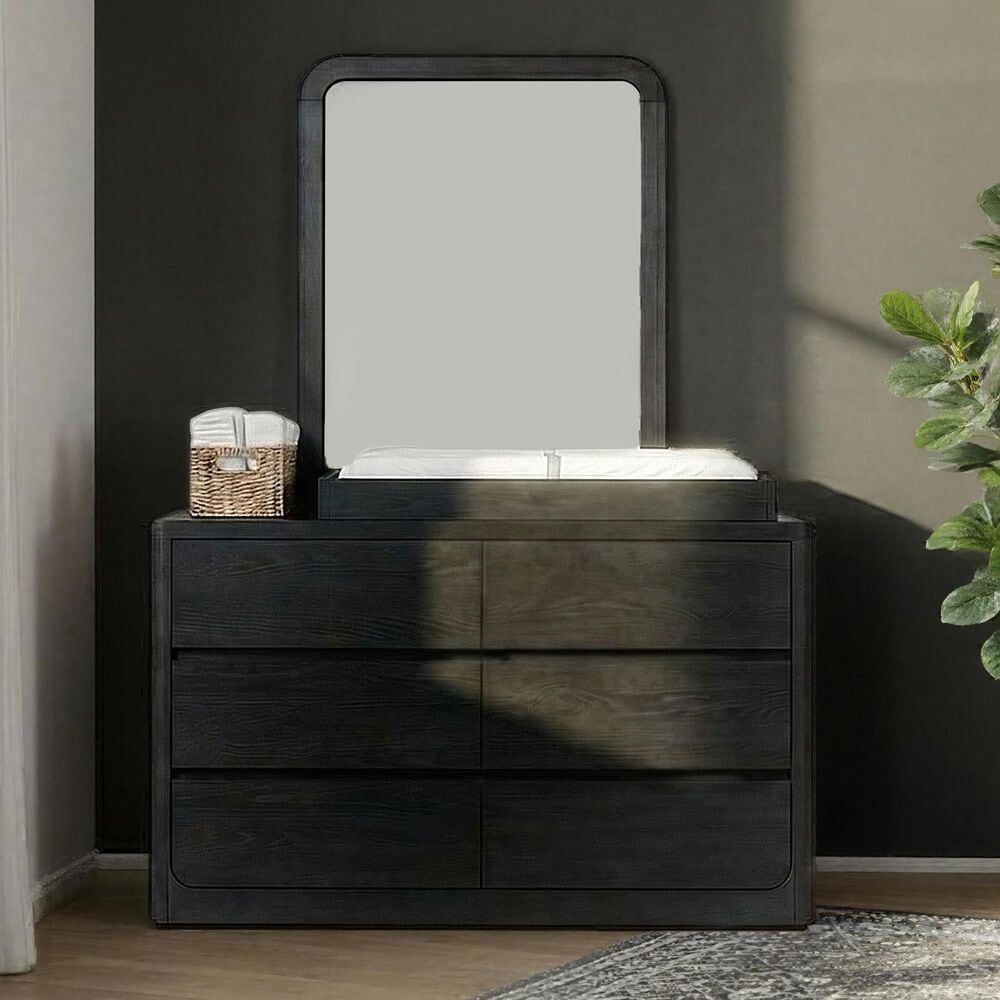 Eastern Shore Modena Dresser Mirror in Midnight Blue, , large