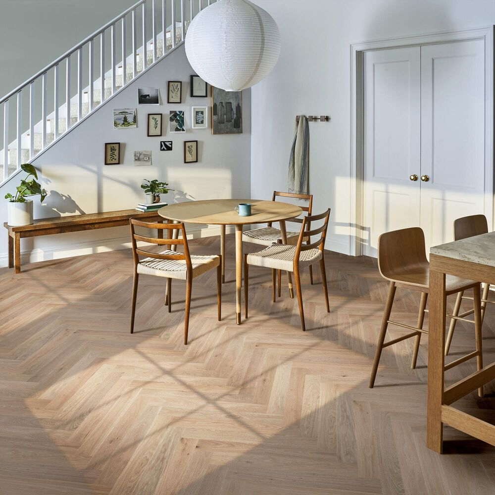 Anderson Tuftex Provincial Herringbone French Buff Oak Hardwood, , large