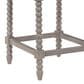 OSP Home Abbott 26" Counter Stool with Pewter Cushion in Brushed Grey, , large
