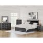 Ashley Zuraleus 6-Drawer Chest in Matte Black and Chrome, , large
