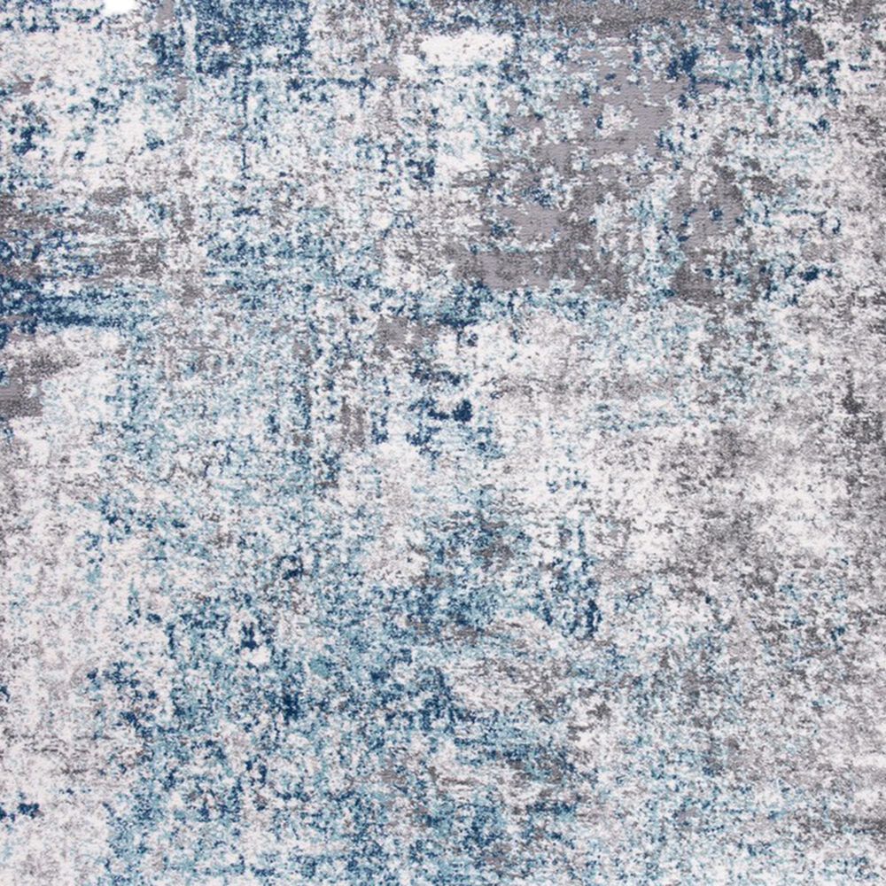 Safavieh Aston ASN705M 8&#39; x 10&#39; Light Blue and Gray Area Rug, , large