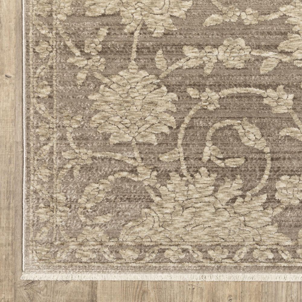 Oriental Weavers Capella Grey and Beige 9&#39;10&quot; x 12&#39;10&quot; Area Rug, , large