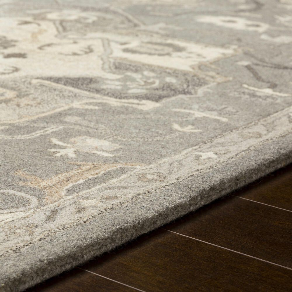 Surya Caesar 2&#39; x 3&#39; Charcoal, Taupe, Tan, Black, Light Beige and Brown Area Rug, , large