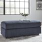 Ashley Albar Place Oversized Accent Ottoman in Cobalt, , large
