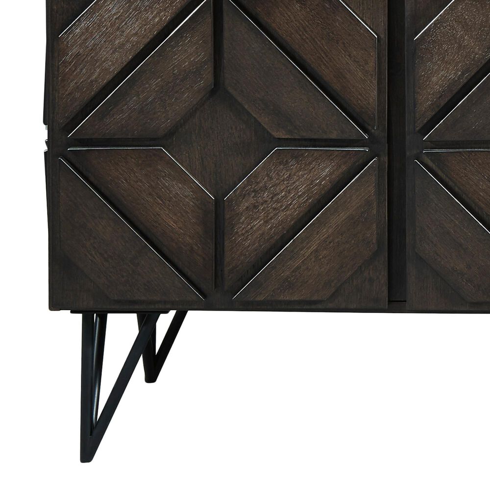 Ashley Chasinfield 72&quot; Large TV Stand in Dark Espresso Brown, , large